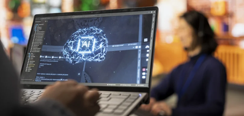 AI helps call centers respond to customers.