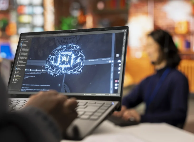 AI helps call centers respond to customers.